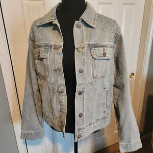 NEW Sparkle Rhinestone Denim Jacket